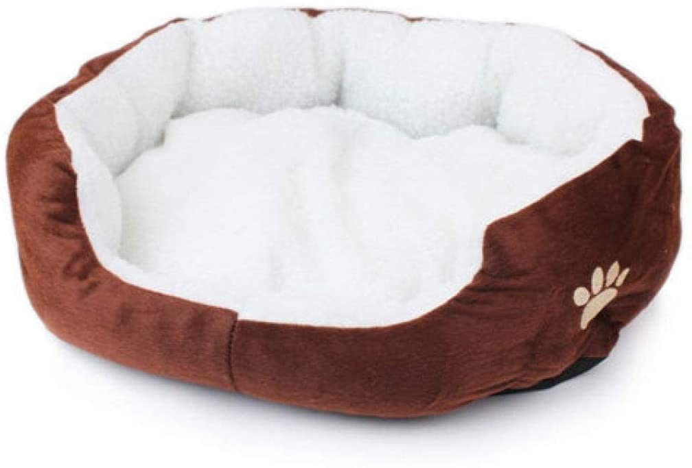  Donad Alfombrilla para Perro Suave Cómodo Oval Lavable Perros Gatos Almohadilla para la Cama Colchón Manta Cachorros Productos de Origen Animal Suministros 