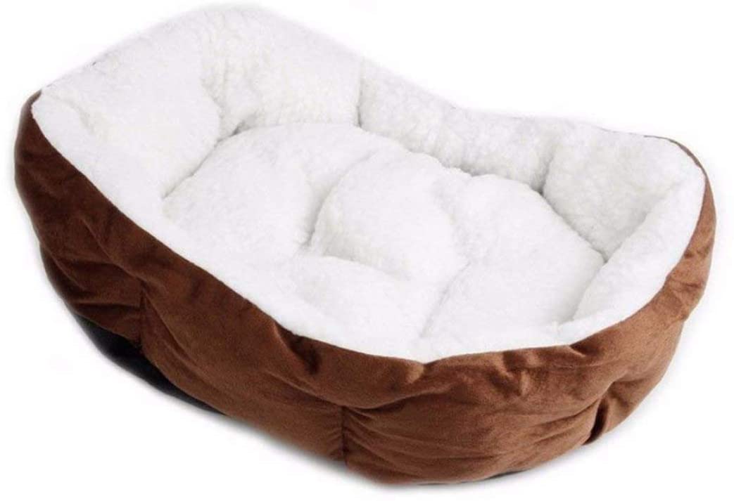  Donad Alfombrilla para Perro Suave Cómodo Oval Lavable Perros Gatos Almohadilla para la Cama Colchón Manta Cachorros Productos de Origen Animal Suministros 