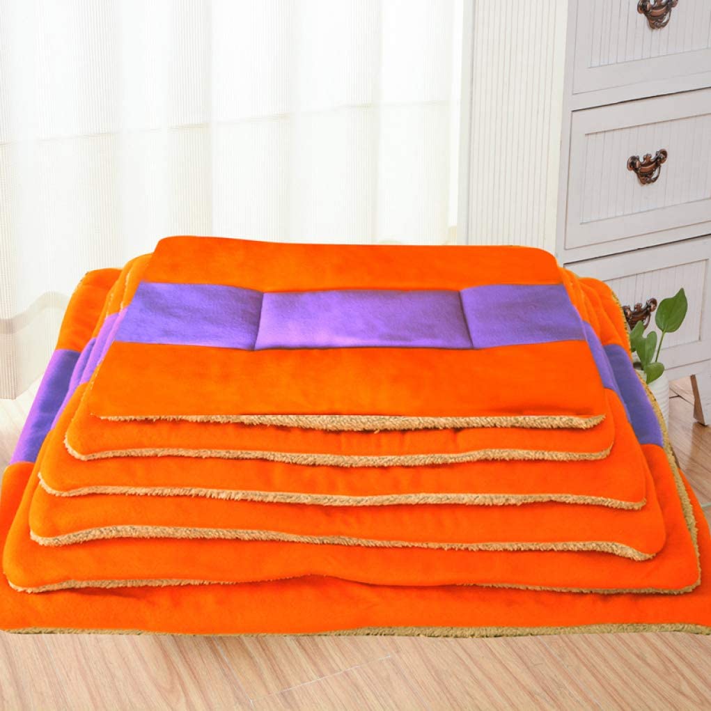  Donad Cama para Perros extraíble, Extremadamente Suave, Gruesa, cómoda, Cuadrada, para Mascotas, Alfombrilla para sofá, Manta, Perrera, Perrito, Almohadilla de Entrenamiento 