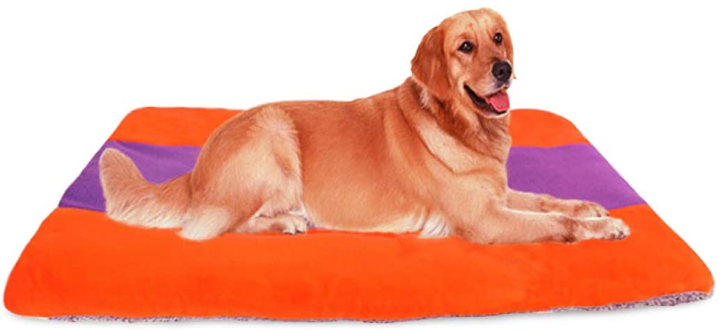  Donad Cama para Perros extraíble, Extremadamente Suave, Gruesa, cómoda, Cuadrada, para Mascotas, Alfombrilla para sofá, Manta, Perrera, Perrito, Almohadilla de Entrenamiento 