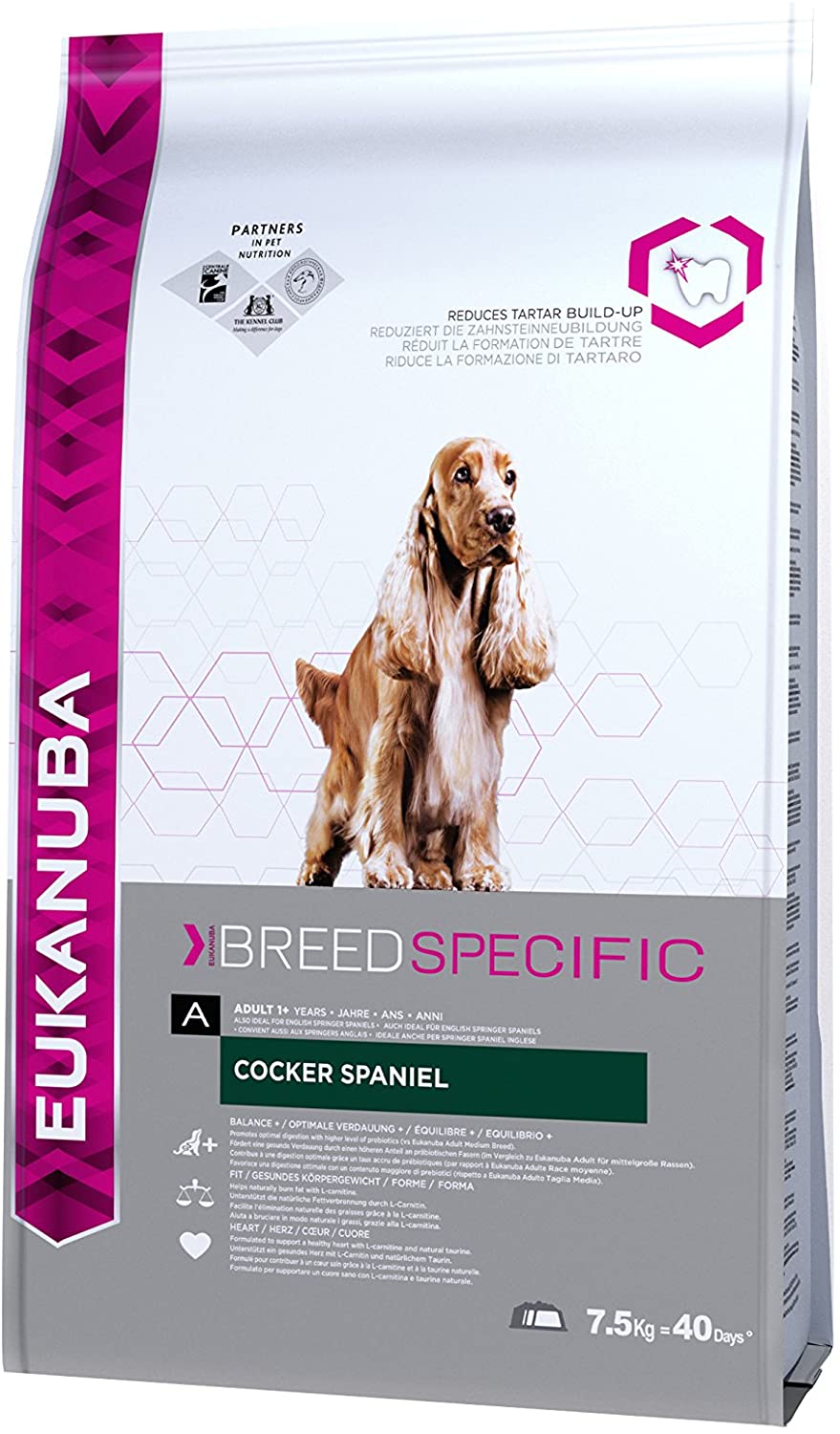  Eukanuba Cocker Spaniel Adulto [7,5 Kg] 