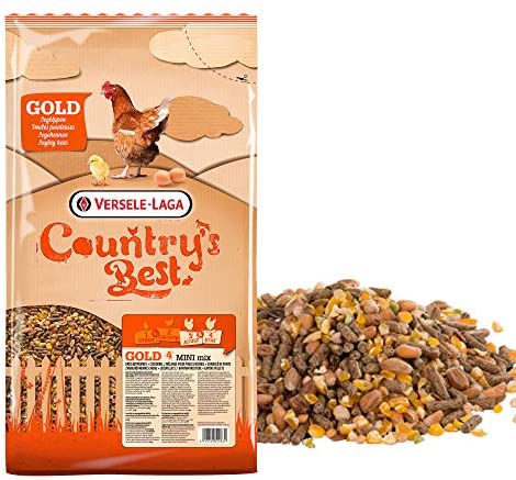  FINCA CASAREJO Pienso gallinas. Gold 4 Mini Mix 5 kg Versele Laga. Combinado Cereal y pienso en Pellet. 