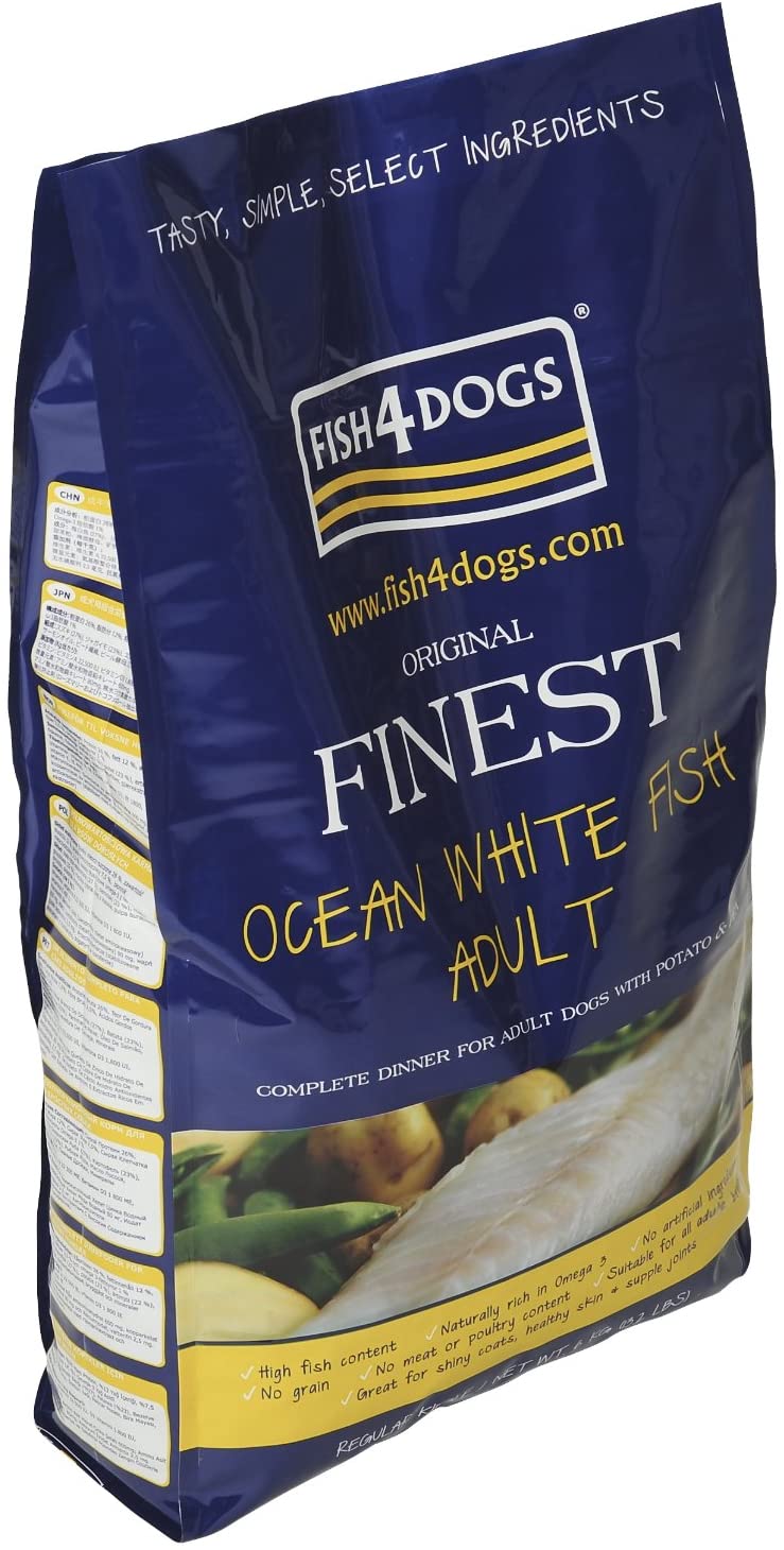  Fish4Dogs Canine Adult Regular Bacalao 12Kg 12000 g 