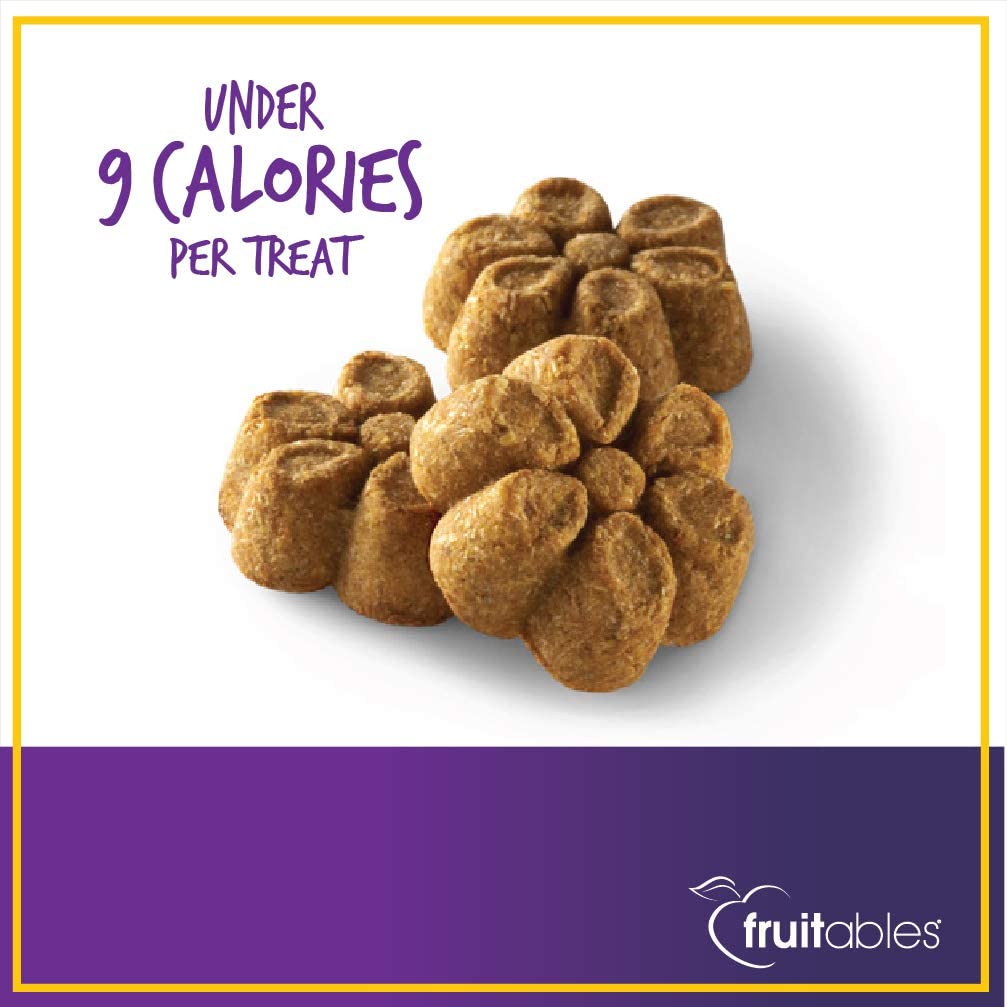  Fruitables Deliciosos Golosinas Para Perros Saludables Sabor A Calabaza Y Arándano 1 Unidad 206 g 