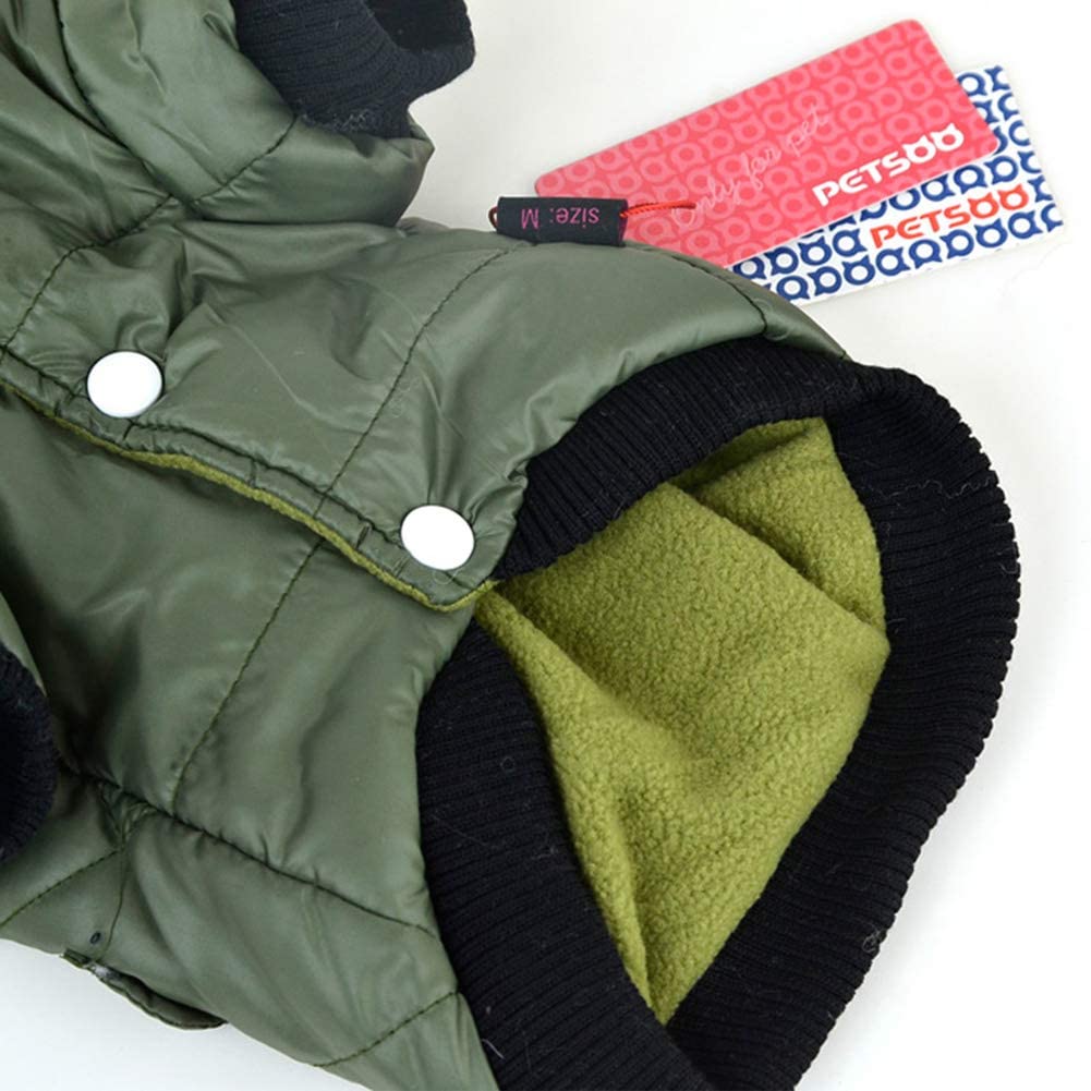  Handfly Chaqueta para Perro Impermeable Perro cálido Abrigo de Invierno Chihuahua Abrigo Ropa de Invierno Impermeable Abrigo de Perro 