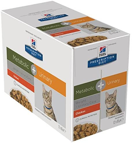  Hill's Feline Metabolic + Urinary Comida para Gatos - 85 gr 