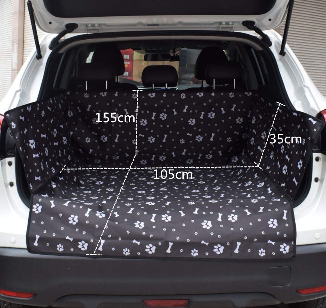  HYUGO Protector para Maletero del Coche, Funda para Asiento de Perro, Protector del trazador de líneas del Coche, Antideslizante/Scratch/Dust/Coche y SUV Trucks 