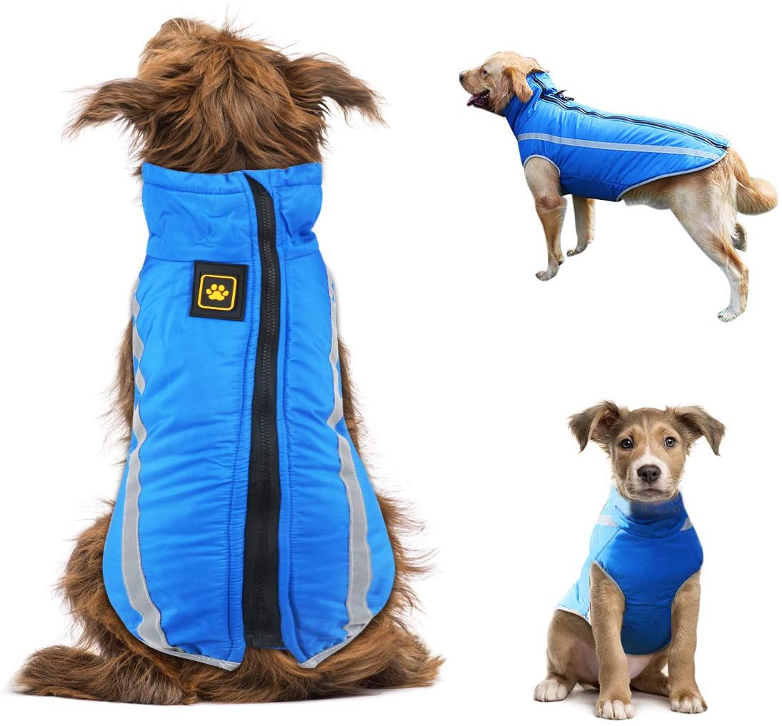  Idepet - Chaquetas para Perro Grande 