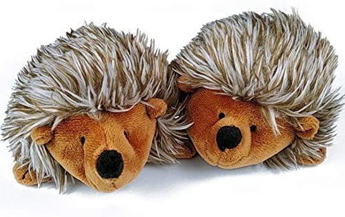  juguete de peluche 2 Piezas Forma De Erizo Perro Chirrido Sonido Juguetes Divertidos Juguetes Interactivos De Felpa Juguetes Para Masticar Mascotas Para Samll Perros Grandes Jugar Entrenamiento 