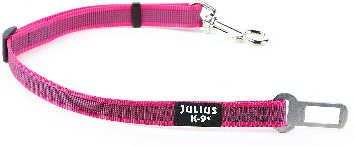  Julius-K9 16SGA-PN-2 Conexión del Cinturón de Seguridad, 2, Rosado y Gris 