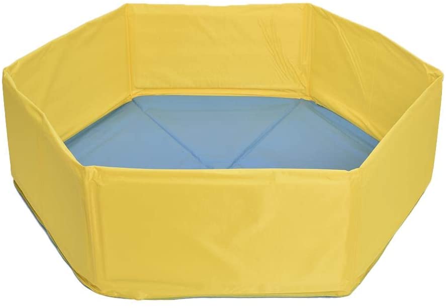  Kapokilly Piscina para Perros, Mascota Plegable más Grande para Perros Gatos Piscina para niños Cachorro Piscina para Nadar 