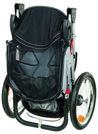  Karlie 31616 Carrito para Paseo Sport Buggy Teflón, Negro y Gris 