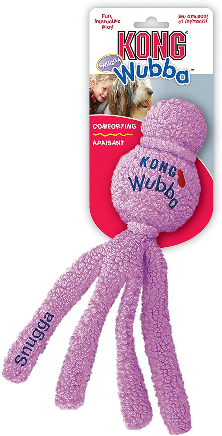  Kong 0035585800080 - Wubba snugga juguete para perros, pequeno, surtido: colores aleatoris 