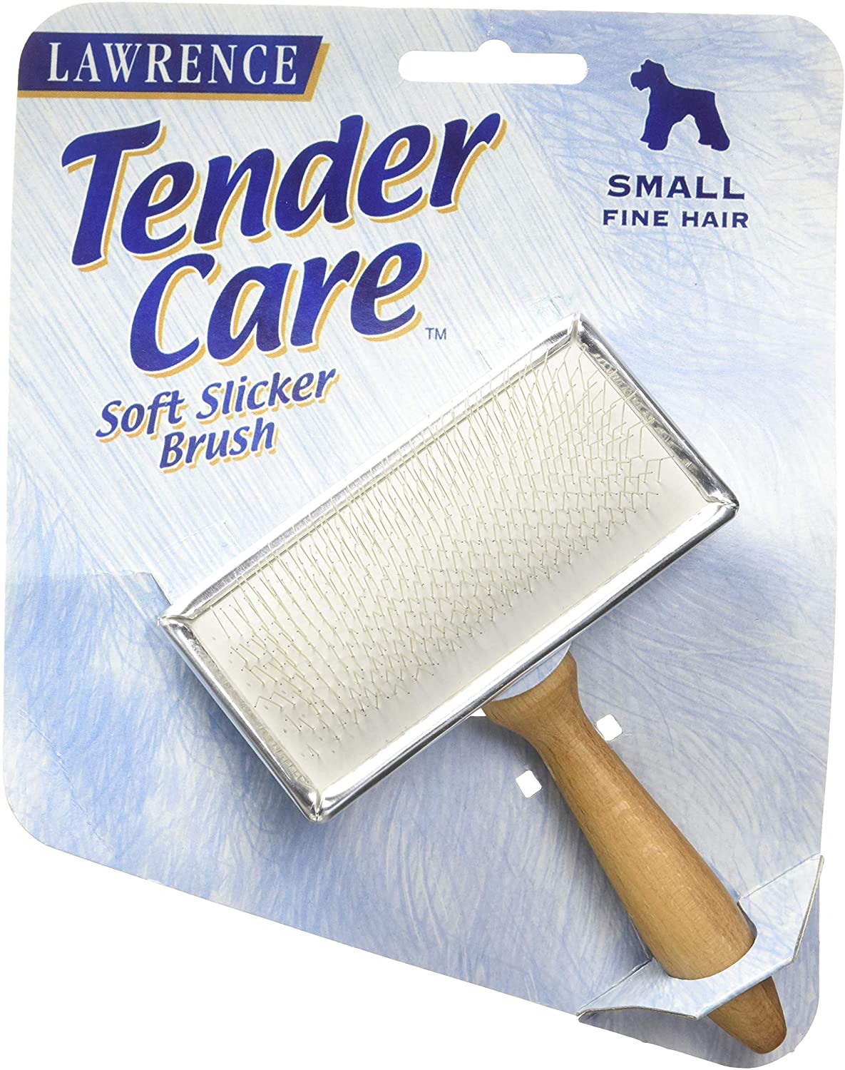  LAWRENCE Tender Care Slicker Brush, Grande 