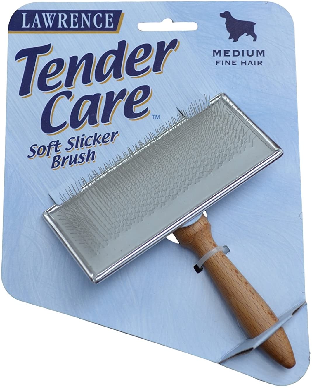  LAWRENCE Tender Care Slicker Cepillo, tamaño Mediano 