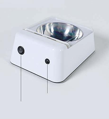  MCYYY Cat Bowl Dog Bowl Alimentador Inteligente Cat Automatic Abre la Cubierta Anti-cucaracha Anti-Rata A Prueba de Humedad Lavabo de Alimentos para Mascotas 