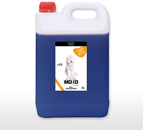  MD-10 Champú Perro de Agua para Pelo Blanco (2 L) 