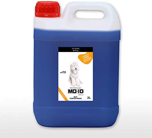  MD-10 Champú Perro de Agua para Pelo Blanco (2 L) 