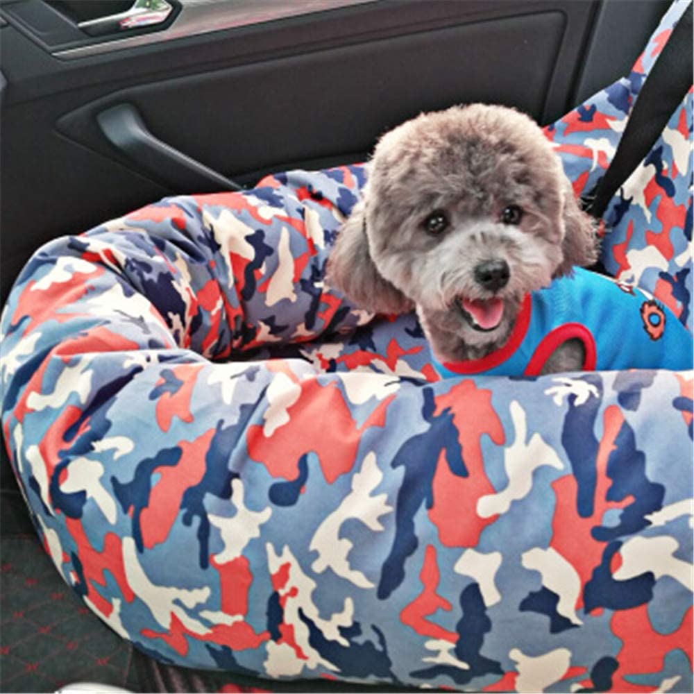  MYYXGS CojíN De Asiento De Coche De Viaje para Mascotas Kennel Perro PequeñO Y Mediano Teddy VIP CojíN De Perrera Bomei Suministros para Mascotas 50 * 50 * 20 Cm 