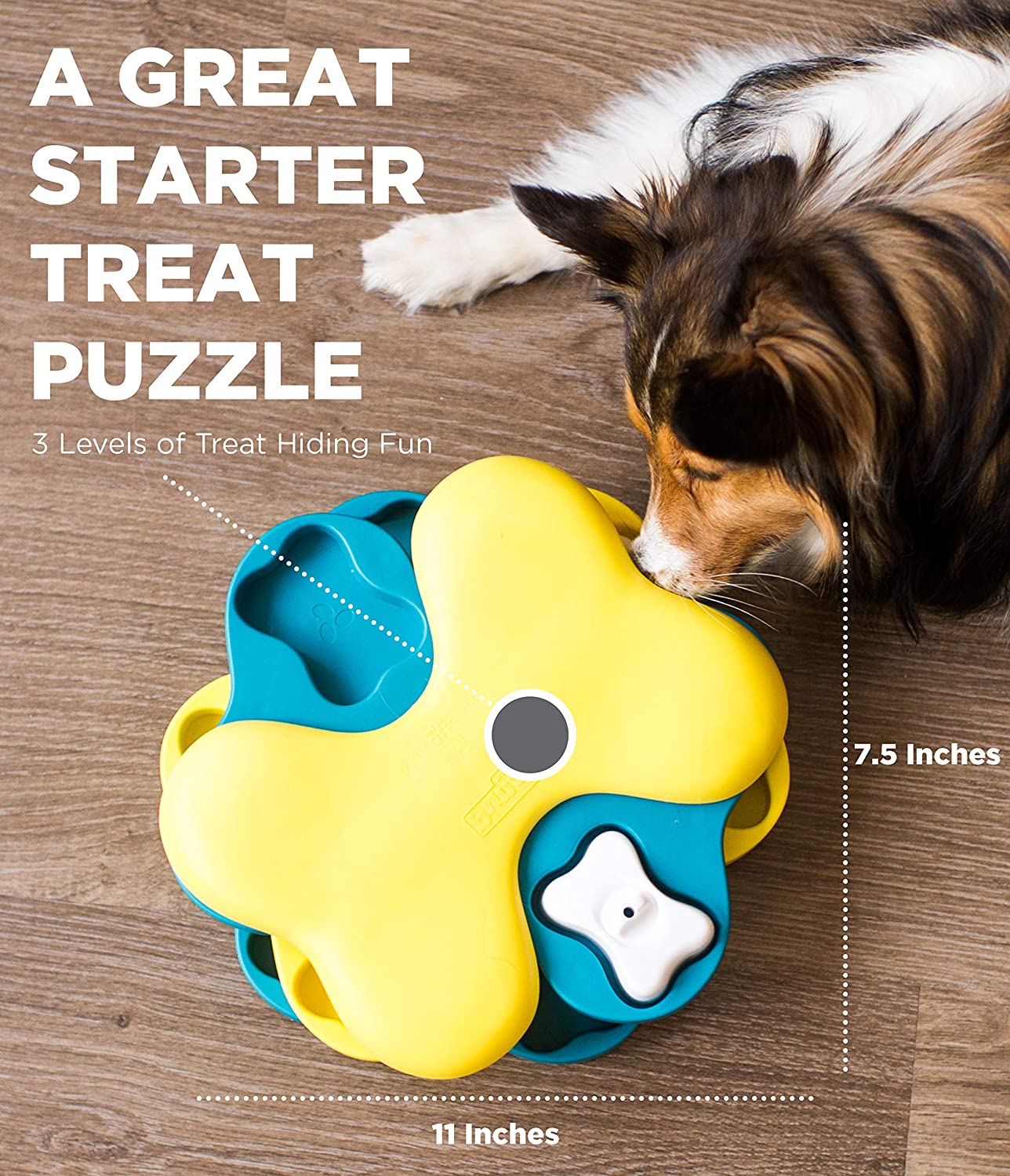  Nina Ottosson Perro Tornado Treat Puzzle Perro Juguete por Outward Hound 