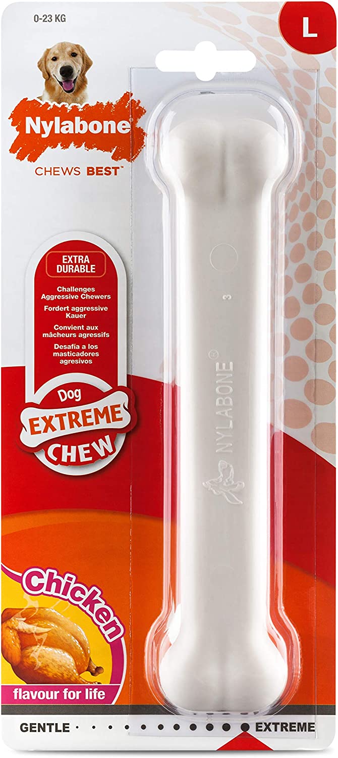  Nylabone Dura Chew – Extra pequeño, pollo, talla L 