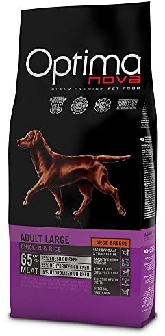  Optima nova - Pienso para Perros Adultos Grandes ã“ptima Nova Pollo y arroz 12 kg 