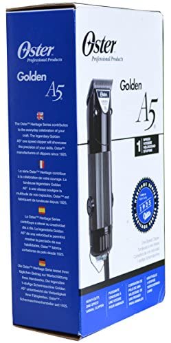  OSTER Golden A5 Clipper Profesional 220v Sola Velocidad Cryogen-X Cuchilla borgoña un tamaño 