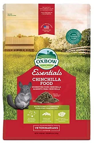  Oxbow Essentials Chinchilla Deluxe 1,36 Kg Pellet per Chinchilla 