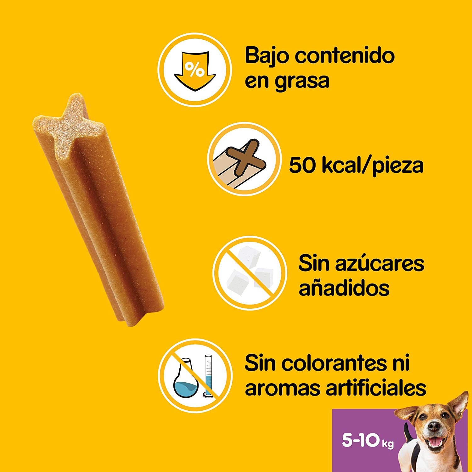  Pedigree Dentastix Premios Para Perros Pequeños de Higiene Oral - 110 gr 