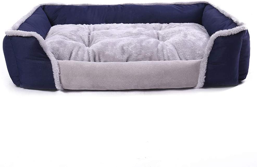  PETCUTE Cama para Perros Grandes Camas Perros Verano Lavable Calientes Cama para Mascotas con Forro de Felpa Cojín para Perros 