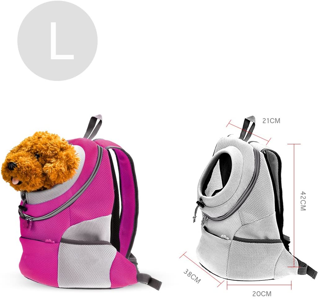  PETCUTE Mochila para Perros Mochila Bolsos para Perros pequeños transportador de Perros portabebés para Perros 