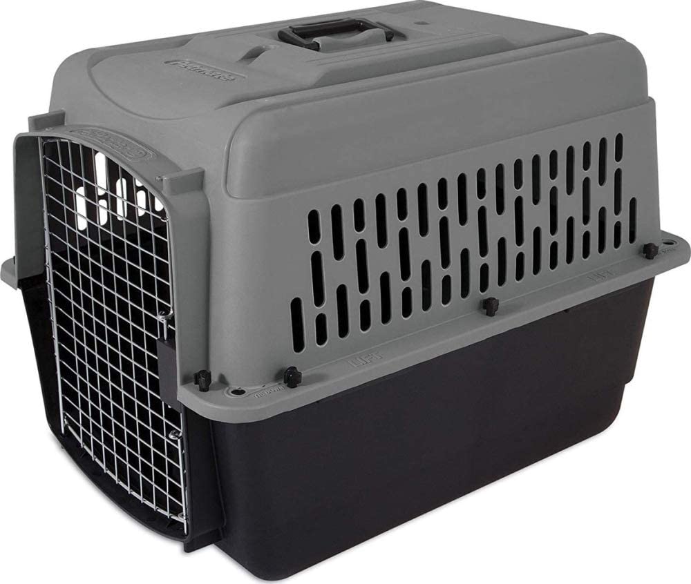  Petmate Aspen Pet Porter 28, Medium 72 x 52 x 55 cm, Dark Gray, 25-30 lbs 