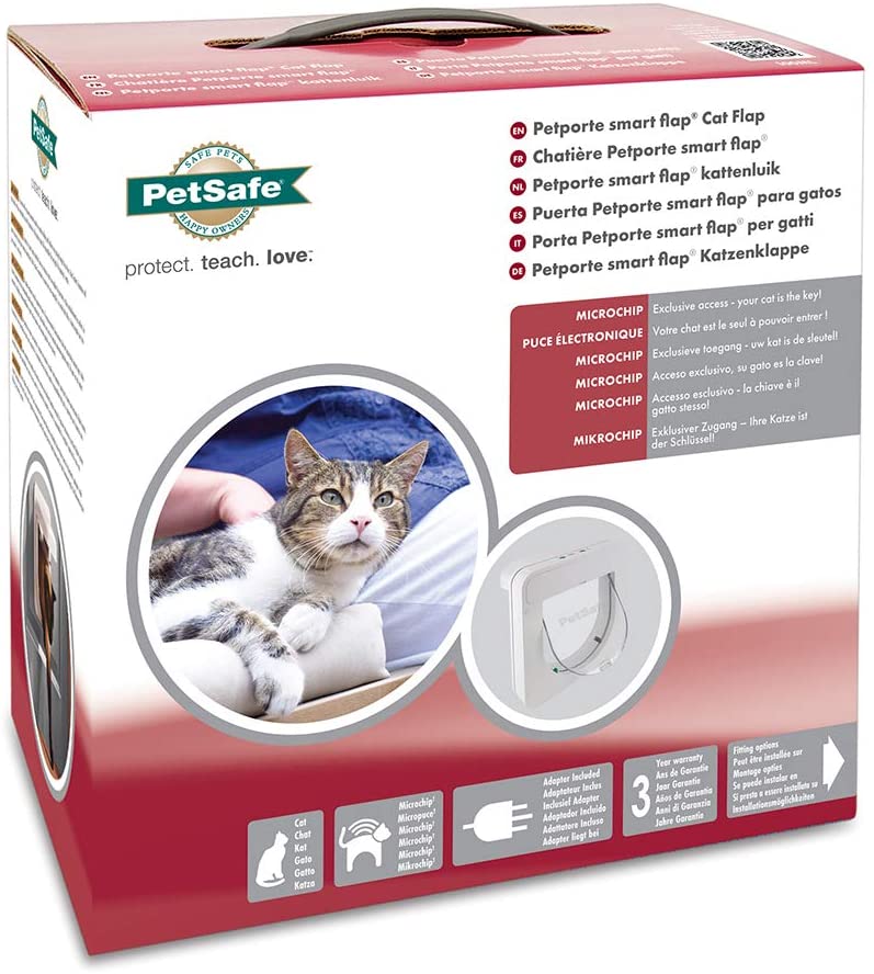  PetSafe 100ML - Puerta Petporte Smart Flap para Gatos 