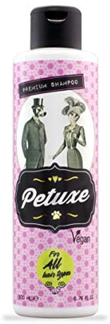  Petuxe Champú Perros y Mascotas Vegano, Todo Tipo de Pelo, 200 ml 