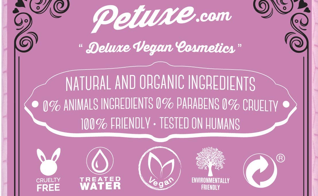  Petuxe Champú Perros y Mascotas Vegano Zero%, Pieles Sensibles - 200 ml 