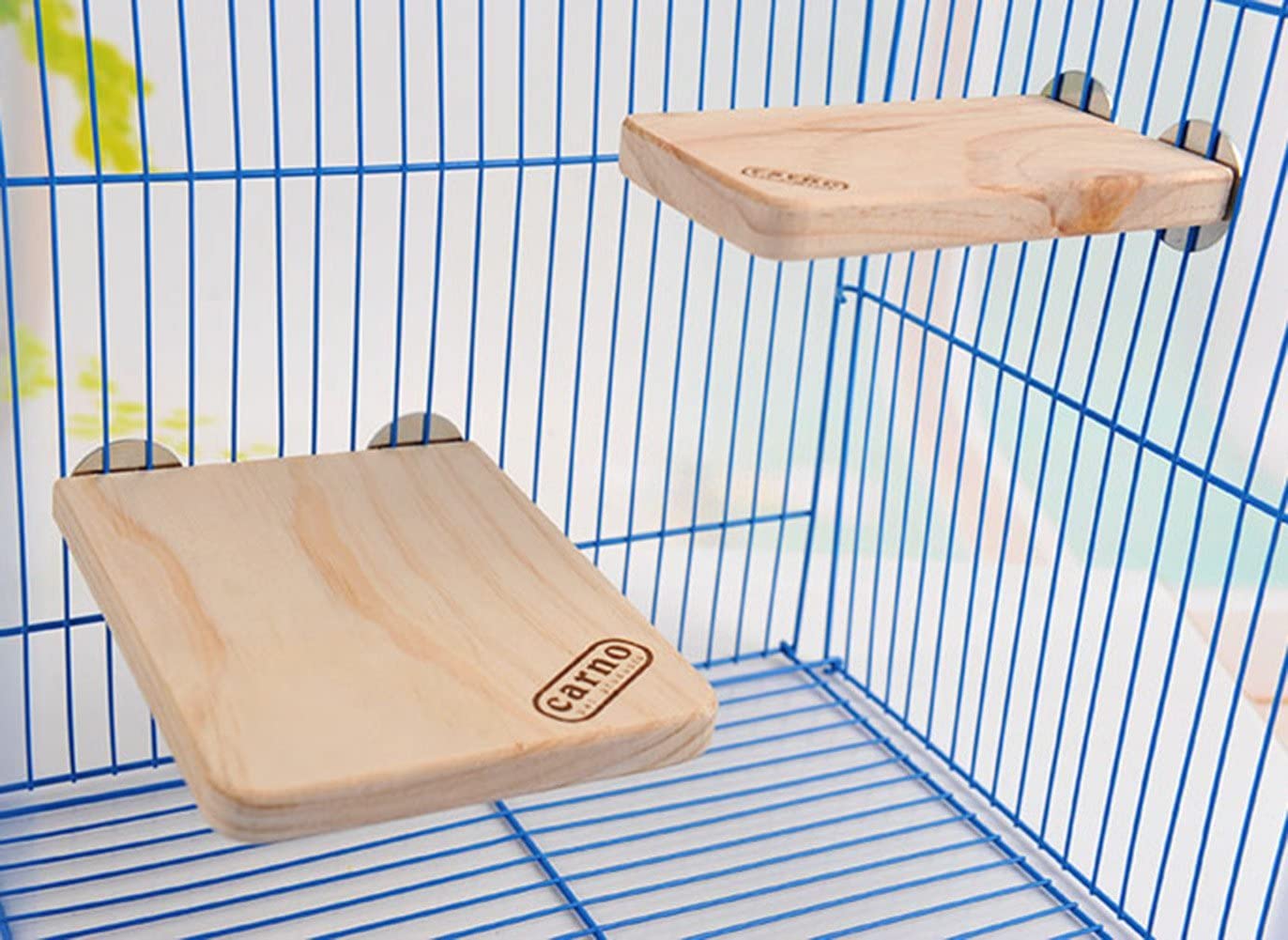  Plataforma de madera PET Dwarf hámster rata Gerbil chinchillas ardilla de Guinea Pig Pequeño Animal Deporte Ejercicio Toy Parrot Bird Parakeet Toy jaula de casa 