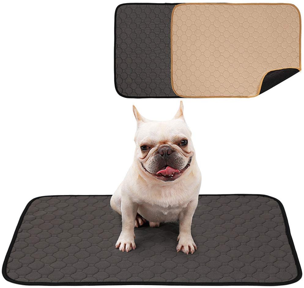  POPETPOP Almohadillas Lavable para Perros Mascotas Cojín de Entrenamiento del Perrito Almohadilla Impermeable Reutilizable 