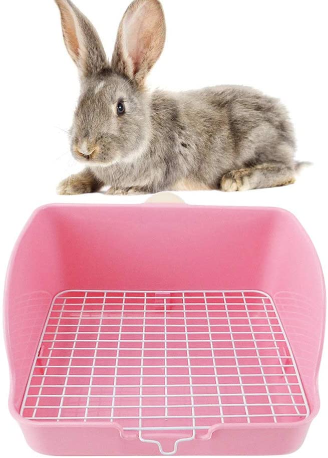  POPETPOP Pet Dog Toilet Pet Potty Trainer Puppy Training Tray Pad Piso Protección Bandejas Rosa 