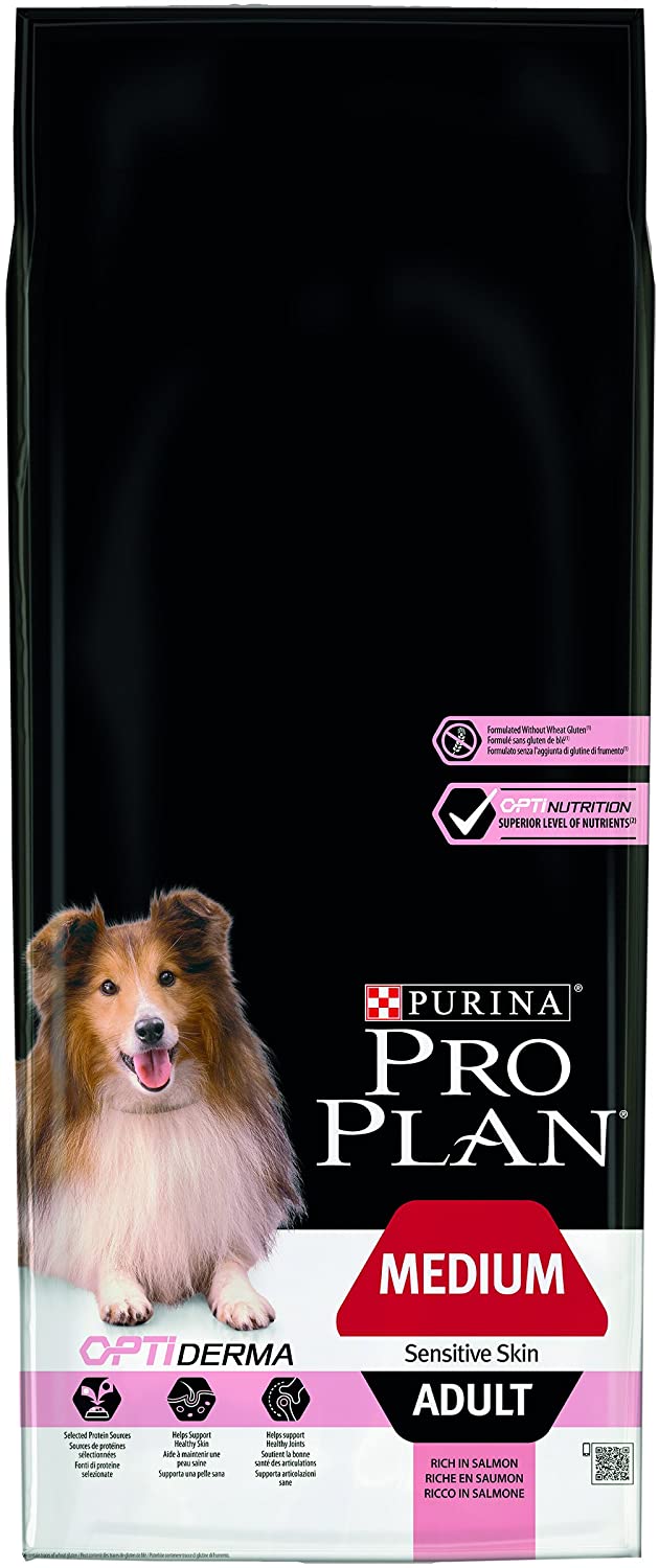  ProPlan pienso para perros adultos Medium OptiDerma salmon y arroz 