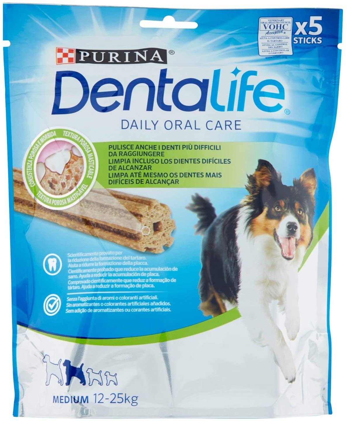  Purina DentaLife para Perros Medianos - 115 gr 