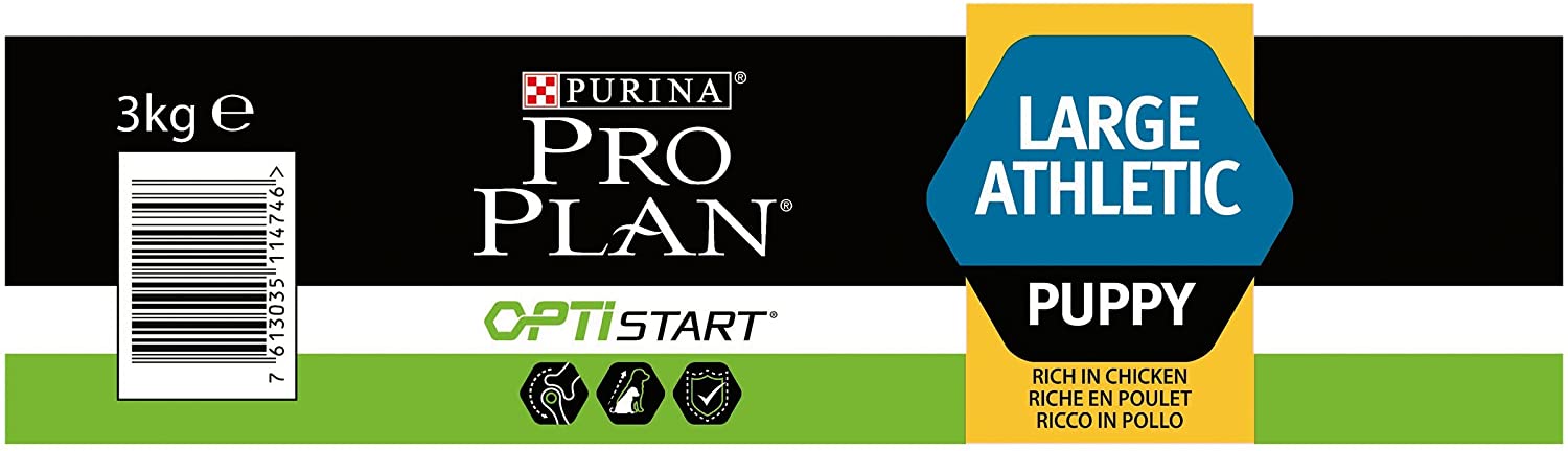  Purina ProPlan Large Puppy Athletic Balance pienso para perro cachorro 4 x 3 Kg 