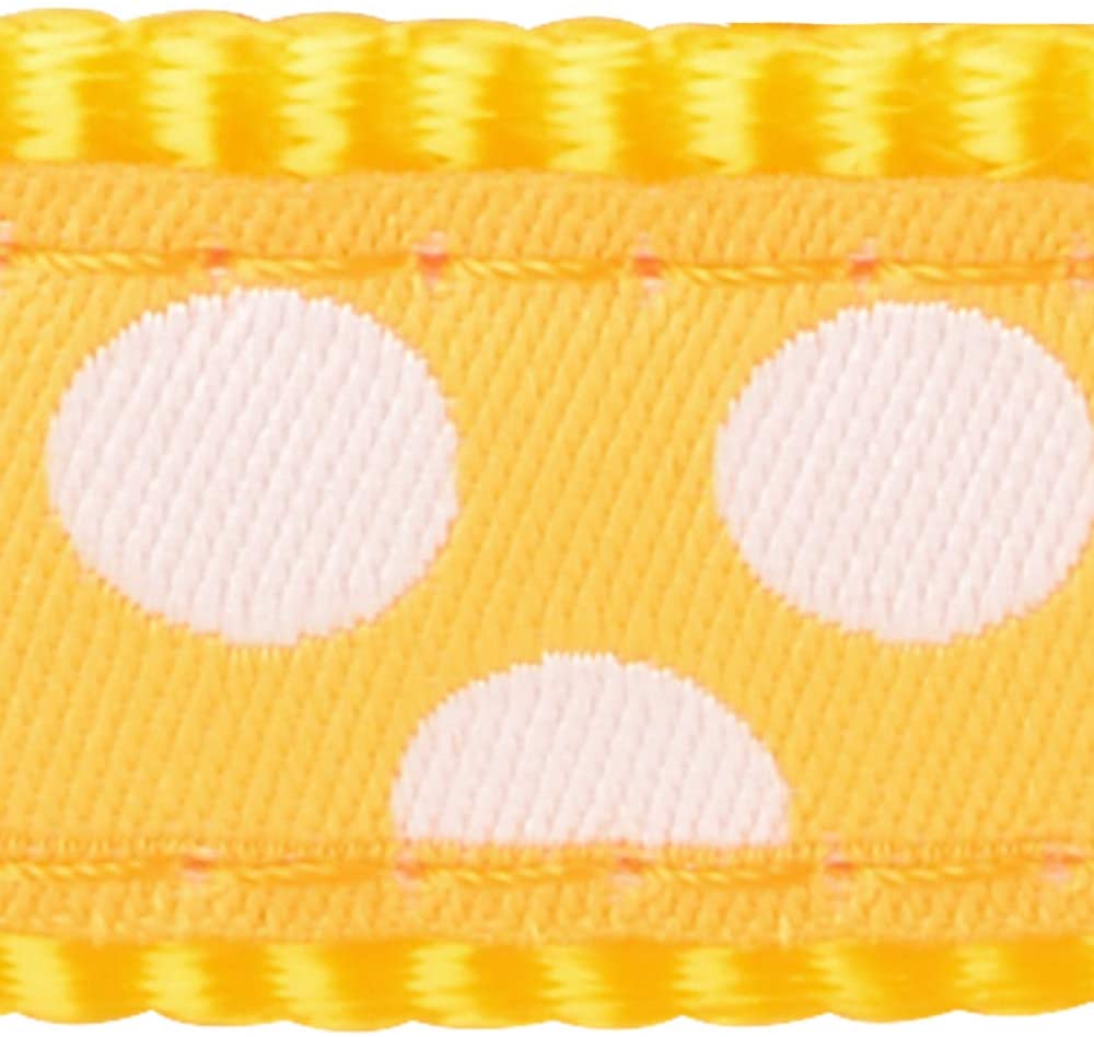  Red Dingo GmbH Spots - Collar para perro , Amarillo, S 