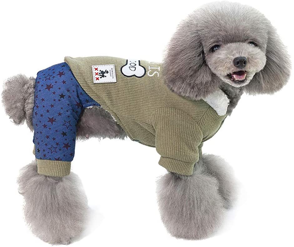  Ropa para Perros Pequeños YEZIA Abrigo para Perros de Tipo Chaqueta Invierno Mascotas Perros Gatos Ropa Chihuahua Dibujos Animados Mascota Ropa Kawaii Perro Disfraz Ropa 