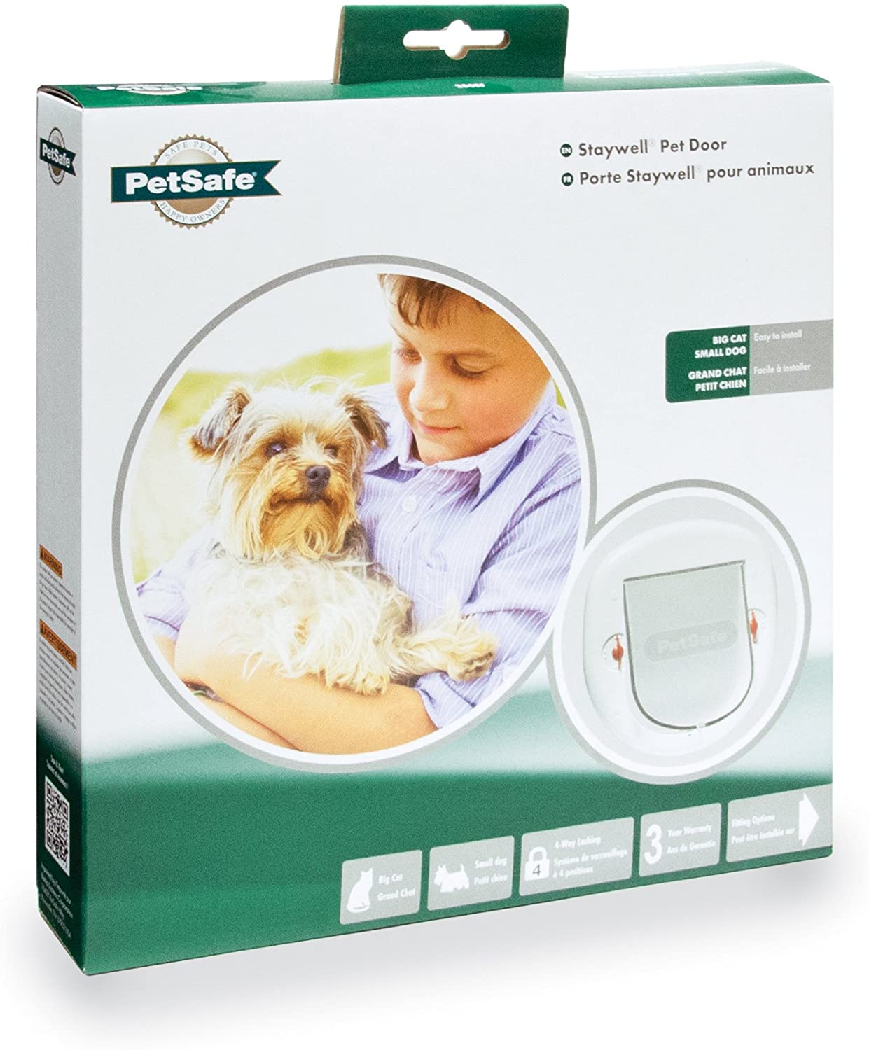  Rosewood PetSafe Staywell mascotas Tapa, para gatos grandes o pequeños perros 