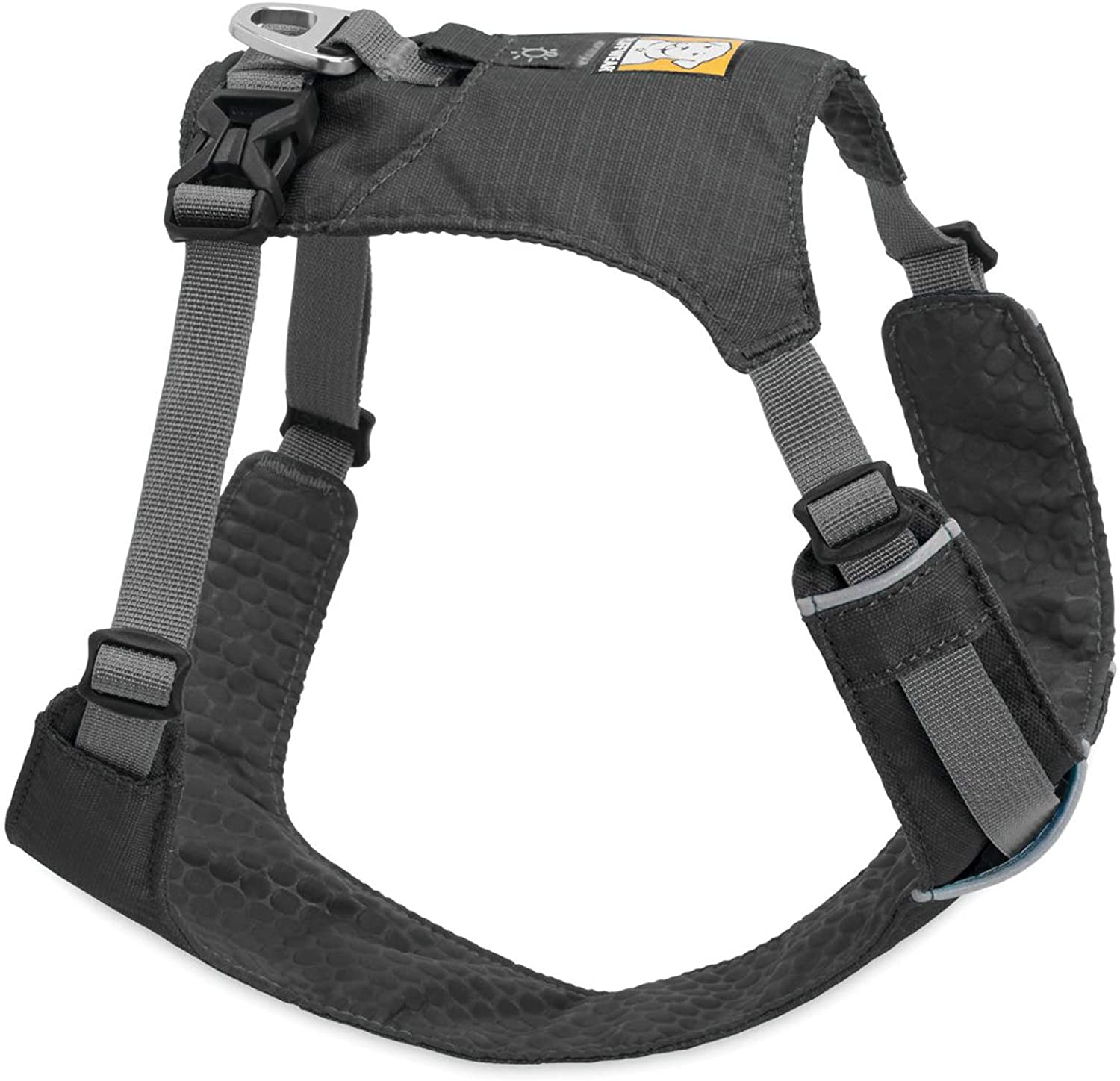  RUFFWEAR Contenido: 1 arnés Ligero para Perro, tamaño Grande/XL, Color Gris Claro, Peso: 159 g, Material: Nailon/Espuma de células Cerradas, arnés de Alta y Ligera, 3082-025LL1 