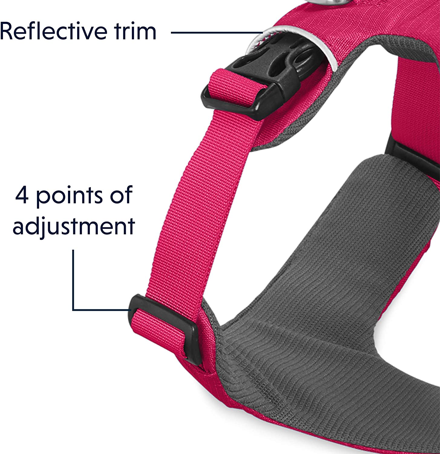  Ruffwear - Front Range Harness, Color Alpenglow, Talla XXS 