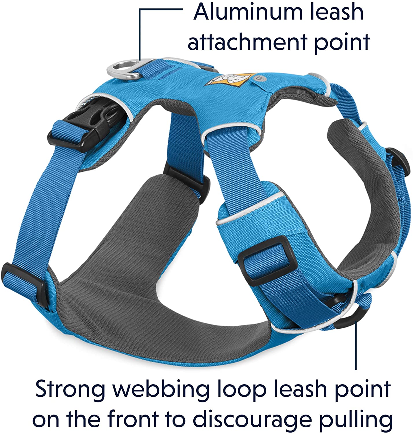  Ruffwear - Front Range Harness, Color Pacific Blue, Talla XXS 