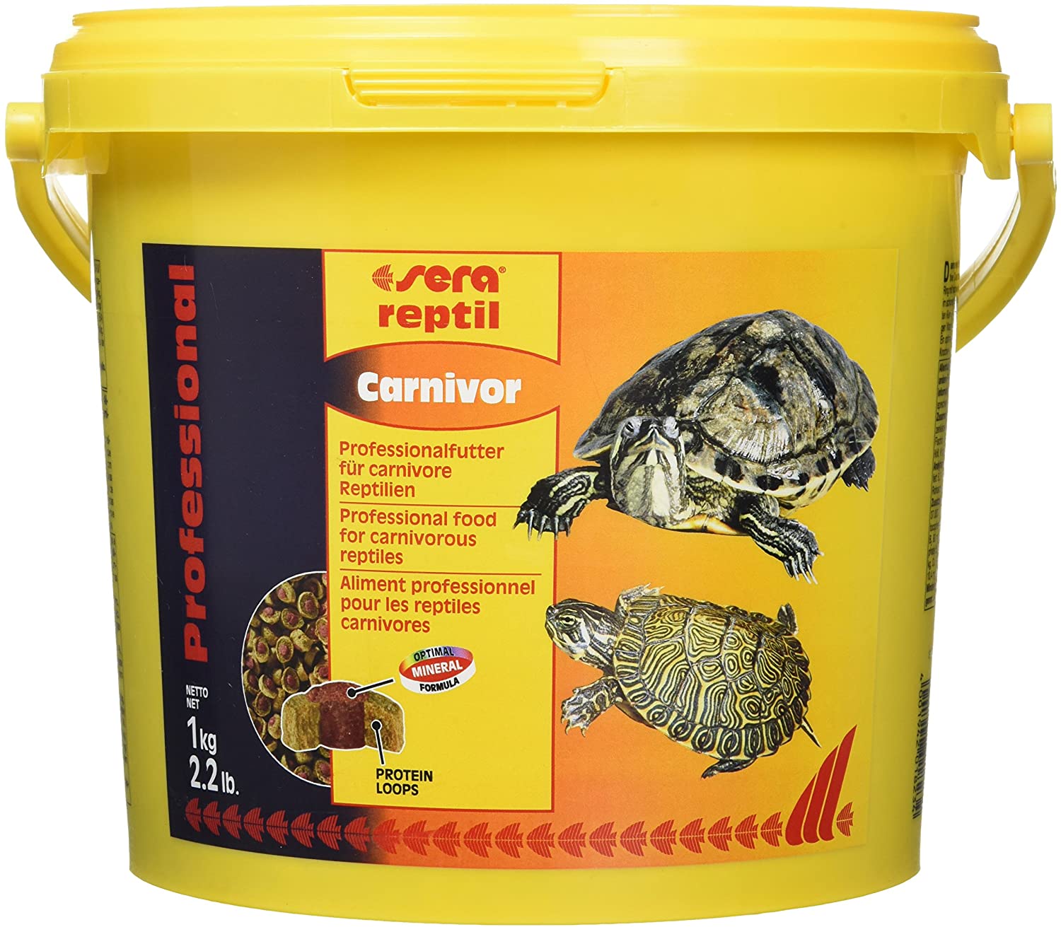  Sera Reptil Professional Carnivor 3.800ml 