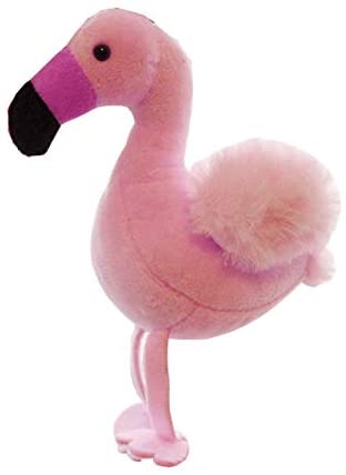  shenlanyu Juguete de Peluche 12cm Pequeño Flamenco Rosa Juguetes De Felpa Rellenos Y Animales De Felpa Juguetes Suaves Llavero Llavero Llavero Chicas Bolsa Pequeño Colgante Decoración 