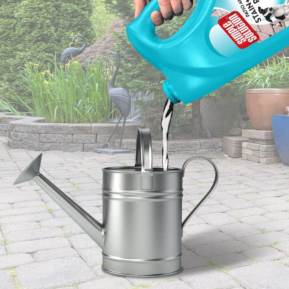  Simple Solution Patio y removedor de Manchas y olores para Mascotas, 4 L 